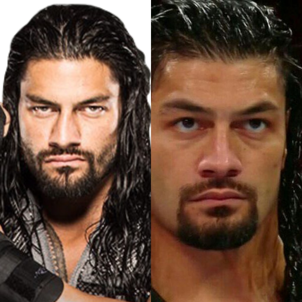 Picture of: Just realized Roman Reigns had a nose job a few years back